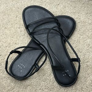 Strappy Black Sandals